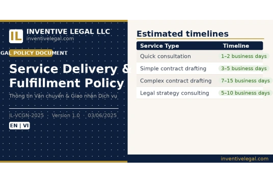 Service Delivery Policy